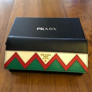 Prada Zigzag Wallet